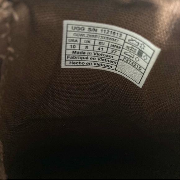 UGG Cahlvan Hickory Suede Slip On Women’s Casual Loafer Shoes - Picture 8 of 8